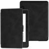 BOZHUORUI Slim Case for Kindle Voyage eReader - Lightweight Premium PU Leather Cover with Auto Sleep/Wake (Rock Black) view 1