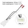 uxcell 4pcs Car Speaker Connector Harness Adapter for Ford Edge 2010-2024 for Ford Escape 2010-2024 for Ford Explorer 2010-2024 view 3