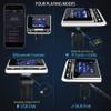 Bluetooth FM Transmitter for Car, Wireless Car Radio Adapter with 1.4" Color Screen for Hands Free Calls Support USB Charger Siri Google Assistant Aux view 4