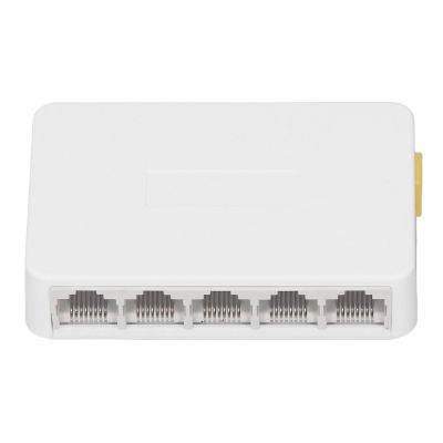 5 Port Gigabit Network Switch Gigabit Ethernet Network Hub 10 100 1000Mbps for Home Office (US Plug)