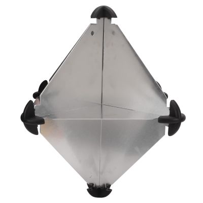 10pcs Octahedral radars Reflectors, 12x12 in Aluminum Reflectors for Sailboats and Motorboats