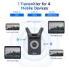 Accsoon CineView Nano Wireless Video Transmitter, Wireless Camera Transmitter with HDMI, 500ft Range, 60ms LAT, 1080P60 4 Devices Monitoring, Compatible with Switch/RS2/RS3/RS3 Pro Stabilizer view 3