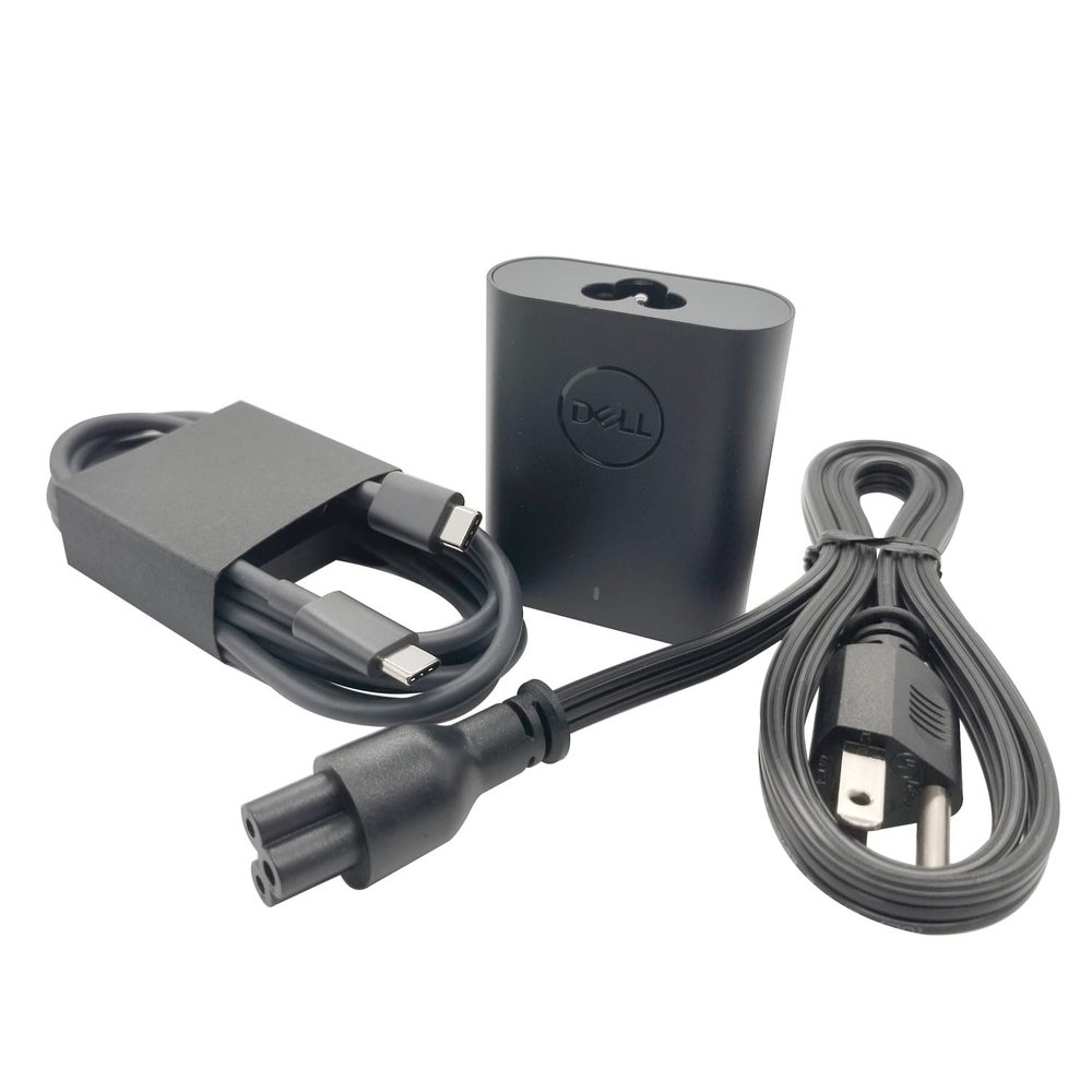 Dell GaN Laptop Charger 60W Watt USB Type C AC Power Adapter - XPS 13 9320,Latitude 5330 5340 320 7330 9330,DA60NM200 HA60NM200 LA60NM200