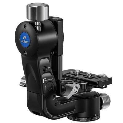Leofoto PG-2 Gimbal Head, Foldable Tripod Head, Compact and Portable, Arca Compatible