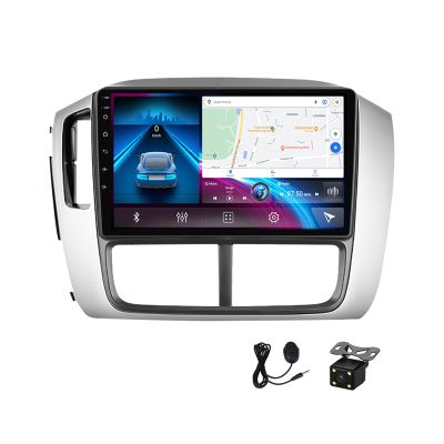 Double Din Android 12 Car Stereo with Backup Camera 9 Inch Touch Screen Car Radio MP5 Player for Honda Pilot 2005~2008 Support 4G/WiFi/Carplay/Auto/USB/DSP/RDS,4g WiFi 4g+64g