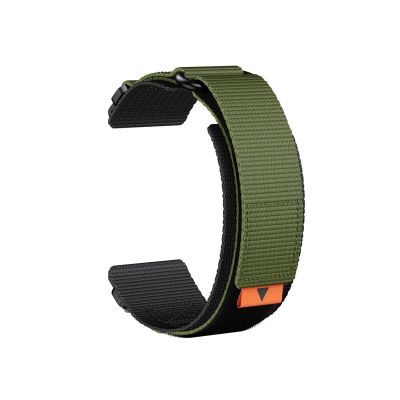 22 26mm Nylon Band fit for Garmin Fenix 6X/6X Pro/Tactix 7 Pro Replacement Strap fit for Fenix 5/6/7/Instinct Wristband Bracelet (Color : Black Army Green, Size : 22mm)