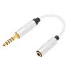 4.4mm Male to 3.5mm Female Headphone Adapter, Professional Headphone Adapter Cable 4.4mm Balanced to 3.5mm Stereo Adapter Cable for ZX300A WM1A WM1Z PHA 2A Player view 1