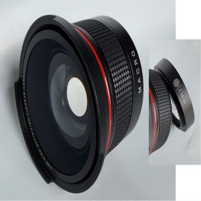 Hi Def New Fisheye Lens Super Wide for Samsung NX10 NX-10 (43mm or 46mm or 52mm Compatible)