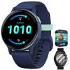 Garmin 010-02862-12 Vivoactive 5 Fitness Smartwatch, Navy | Official USA Partner Model | Bundle with Deco Essentials 2-Pack Screen Protector and 2 YR CPS Enhanced Protection Pack view 1
