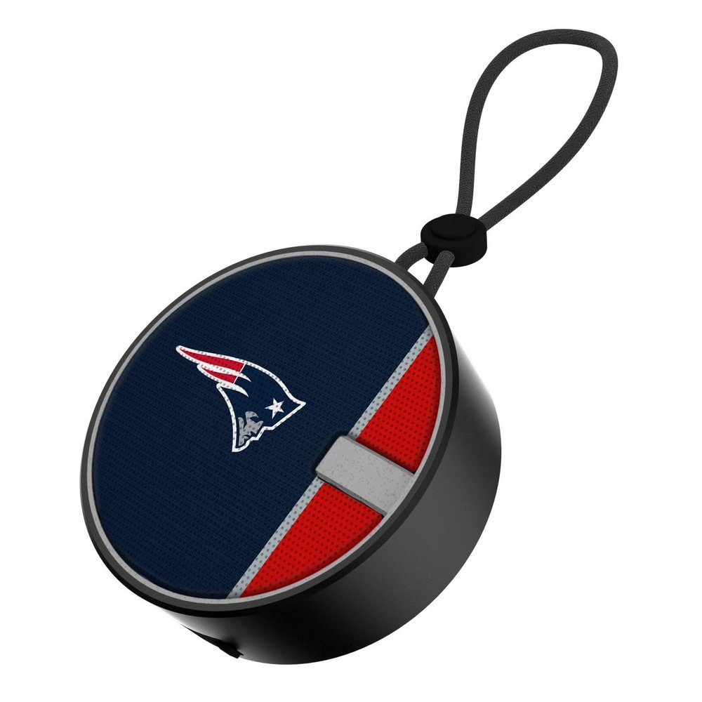 Keyscaper New England Patriots Logo Waterproof Bluetooth Speaker