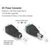 AIMHDUTY DC Power Jack Plug Adapter Barrel Connector 20 Pairs 12V Male and Female 2.1 x 5.5mm for CCTV Security Camera System, LED Strip view 2