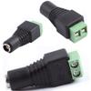 AIMHDUTY DC Power Jack Plug Adapter Barrel Connector 20 Pairs 12V Male and Female 2.1 x 5.5mm for CCTV Security Camera System, LED Strip view 4