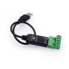 PriaRi RS485 to USB Adapter Converter Support Win98 2000 XP Win7 Win10 Vis USB Extension Cable Computer Cables Connectors 1pcs 30CM view 1