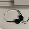 Retro Headphones Under Wire Headphone Music Mp3 Walkman Portable Wired Small Headphones Costume Accessory Photo Props(Black) view 1