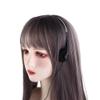 Retro Headphones Under Wire Headphone Music Mp3 Walkman Portable Wired Small Headphones Costume Accessory Photo Props(Black) view 2