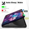 CGFGHHUY for 6 inch Kindle Paperwhite Case 10th Generation 2018 Release (Not for othe Kindle) 360 Degree Rotating Stand Protective Smart Cover with Auto Wake Sleep - Galaxy Lion view 3