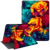 CGFGHHUY for Kindle Scribe Case for Kindle Scribe Cover 10.2 inch 360 Degree Rotating Stand Smart Cover with Auto Wake Sleep Tablet Case for Kindle Scribe 2022 - Colorful Flowers and Butterflies view 1