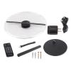 3D Hologram Fan, 27cm 3D Holographic Projection Advertising Machine, Holographic LED Fan with Cover for Shop Bar Party Holiday(US Plug) view 1