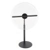 3D Hologram Fan, 27cm 3D Holographic Projection Advertising Machine, Holographic LED Fan with Cover for Shop Bar Party Holiday(US Plug) view 2