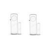 2 Pcs Door Window Alarm, Magnetic Burglar Alert Sensor, Loud 90lb Door Alarms for Kids Safety, DIY for Home Security, Office Protection view 1