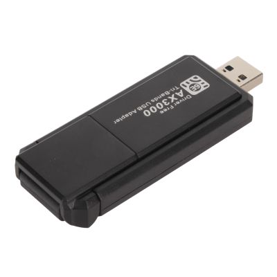 Sxhlseller WiFi6 USB Adapter for Desktop PC, 3Gbps USB Dongle with TriBand 2.4G 5G 6G, Gigabit Network Card 802.11ax for 11 PC