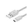 3M 1M USB 5 Pin Cable M1ni USB to USB Fast Data Chag Short Cable Fit Compatible MP3 MP4 Player Car DVR Digital Camera HDD (Size : 2m, Color : Silver) view 1