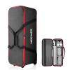 NEEWER Trolley Case for Photo Studio Equipment, 37.8"x15.3"x12.2"/96x39x31cm, Tripod Rolling Bag with Wheels/Straps/Padded Compartment/Handle for Light Stands, Strobes, Photography Accessories, PB009