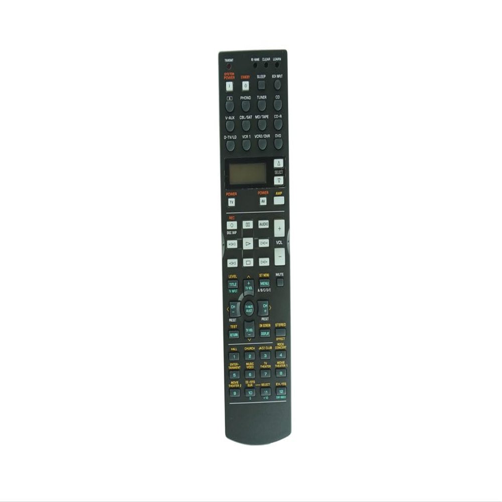 HCDZ Replacement Remote Control for Yamaha RAV234 V9272100 RAV239 RX-V1300 HTR-5590 DSP-AX1300 RX-V1300RDS Cinema DSP A/V Home Theater Surround Sound Receiver