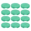 12pcs Caps for 30mm Clear Keycaps Press Covers, Compatible for Cherry, for TTC, for Akko, for Cross Switches (Green) view 1