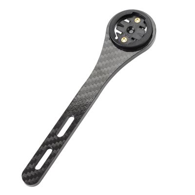 Computer Holder, Carbon Fiber Handlebar Mount Integrated Handlebar Stem Cycling Accessory for Road (for)