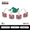 Arducam for Raspberry Pi Camera, 12MP IMX708 Quad-Camera Kit for Raspberry Pi 5, 120(D) Wide Angle Autofocus Camera, Stereo Synchronized Camera Module view 2