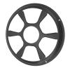 Black Car Speaker Grille High Elasticity Metal Iron Speaker Grille Protective Cover Universal, 10in Speaker Grill Cover for Car RV view 1