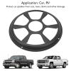 Black Car Speaker Grille High Elasticity Metal Iron Speaker Grille Protective Cover Universal, 10in Speaker Grill Cover for Car RV view 2