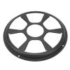 Black Car Speaker Grille High Elasticity Metal Iron Speaker Grille Protective Cover Universal, 10in Speaker Grill Cover for Car RV view 3
