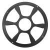 Black Car Speaker Grille High Elasticity Metal Iron Speaker Grille Protective Cover Universal, 10in Speaker Grill Cover for Car RV view 4