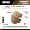 HWI Gear Next Generation Knee Pad for Protection: Combat, Mechanics, Construction, Hunting, Landscaping, Outdoor Survival, Heavy Duty Industrial Grade, Adjustable view 2