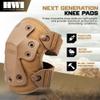 HWI Gear Next Generation Knee Pad for Protection: Combat, Mechanics, Construction, Hunting, Landscaping, Outdoor Survival, Heavy Duty Industrial Grade, Adjustable view 3