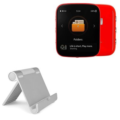 BoxWave Stand and Mount Compatible with Shanling Q1 - VersaView Aluminum Stand, Portable, Multi Angle Viewing Sturdy