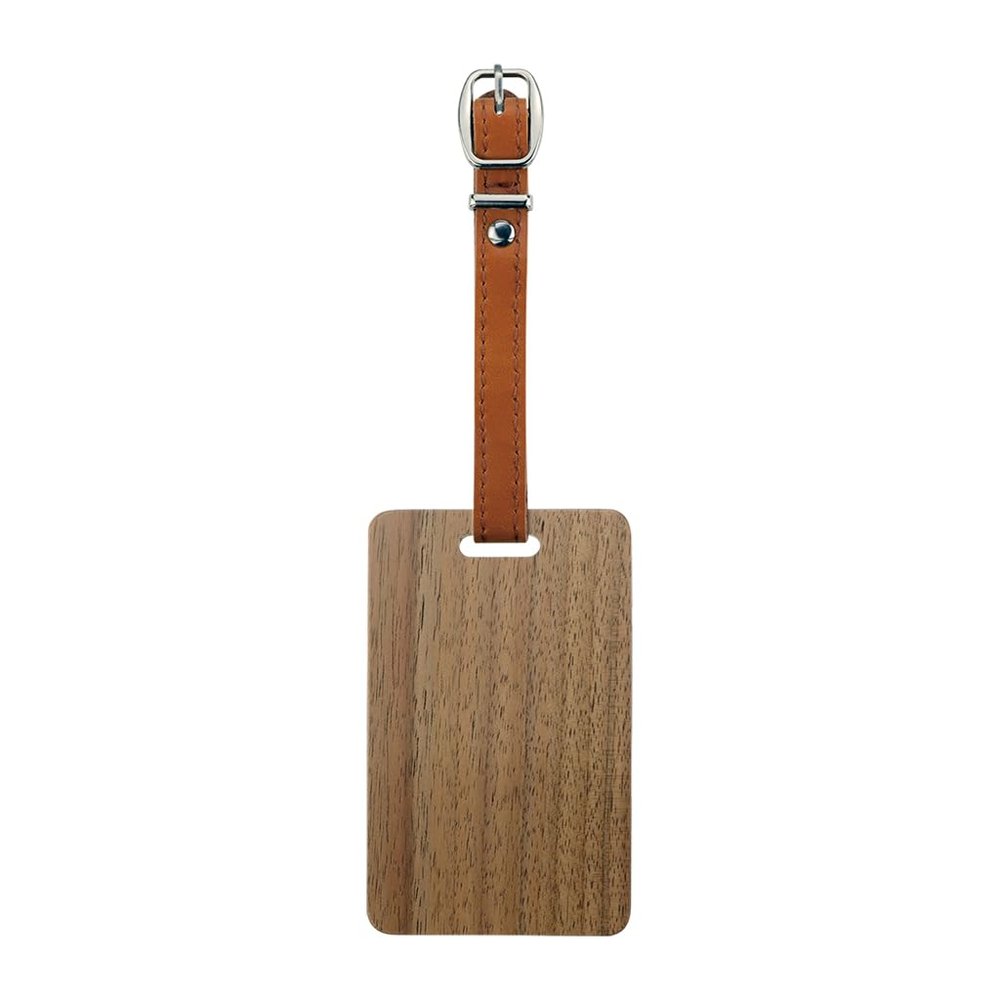 LITE Wood Nameplate Square Walnut Z-209 (010)