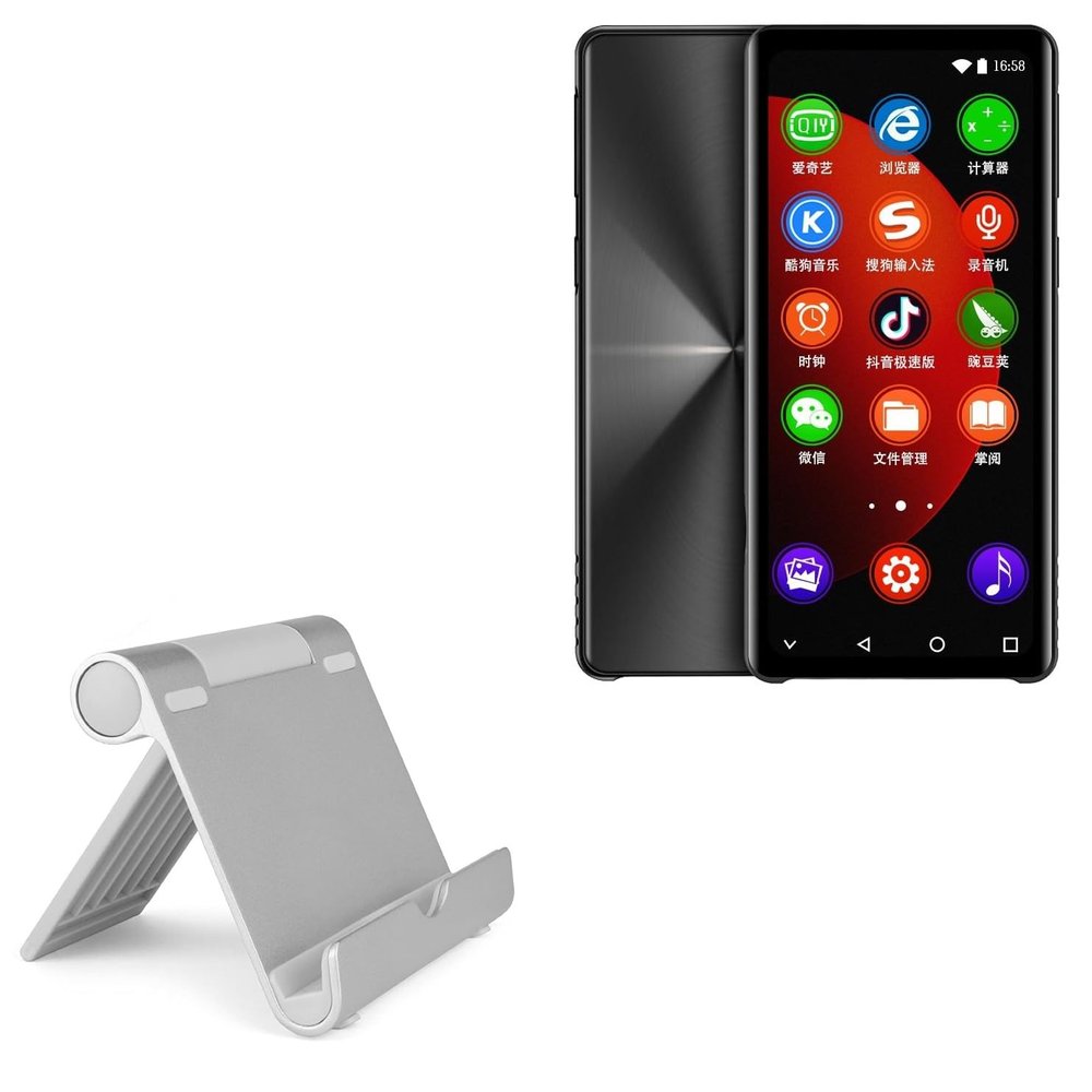 BoxWave Stand and Mount Compatible with Yophoon M18 - VersaView Aluminum Stand, Portable, Multi Angle Viewing Sturdy