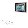 BoxWave Stand and Mount Compatible with AIS HMI-TCND0U-15AC - Pocket Aluminum Stand 3-in-1, Portable Multi Angle Viewing Riser - Metallic Silver view 1