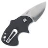 CRKT Orca Everyday Carry Assisted Folding Knife with Liner Lock: D2 Plain Edge Blade, Glass-Reinforced Nylon Handle, Pocket Clip, 7930 view 2