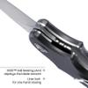 CRKT Orca Everyday Carry Assisted Folding Knife with Liner Lock: D2 Plain Edge Blade, Glass-Reinforced Nylon Handle, Pocket Clip, 7930 view 4