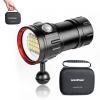 LetonPower B15 Dive Light Underwater Flashlight 8000Lumens Underwater Video Lights 80m Scuba Dive Light Diving Flashlight for Under Water Sports,Underwater Video Shooting and Photography view 1