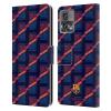 Head Case Designs Officially Licensed FC Barcelona Som I Serem Cul Leather Book Wallet Case Cover Compatible with Motorola Moto Edge 30 Fusion view 1