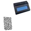 BoxWave Case Compatible with Topaz SigLite 1x5 - Snow Leopard Plush SlipSuit, Animal Leopard Print Padded Soft Sleeve view 1