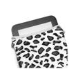 BoxWave Case Compatible with Topaz SigLite 1x5 - Snow Leopard Plush SlipSuit, Animal Leopard Print Padded Soft Sleeve view 4
