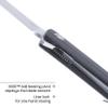 CRKT Persian Assisted Opening Folding Knife: Persian Blade Style with D2 Steel, Glass-Reinforced Nylon Handle, Liner Lock, 7060 view 4