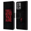 Head Case Designs Officially Licensed Liverpool Football Club Stencil Black Liver Bird YNWA Leather Book Wallet Case Cover Compatible with Motorola Moto Edge 30 Fusion view 1