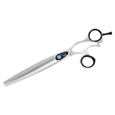 Sensei Shears Open 7.5 Neutral Grip 57 Tooth Thinning Leaf Spring Shear W-Rr
